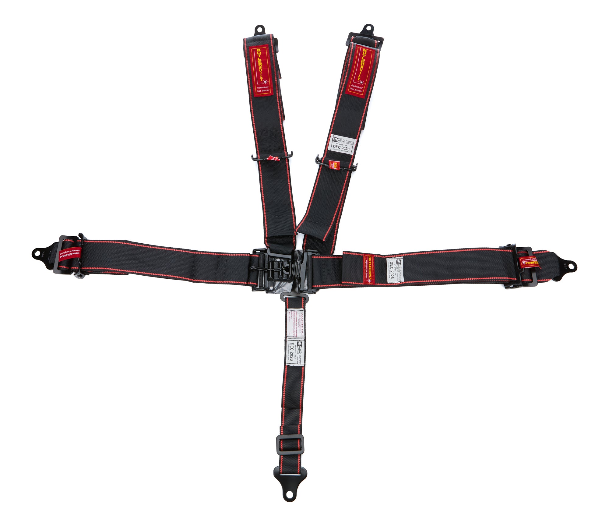 Harness 5pt L&L P/U 3in Black image 0