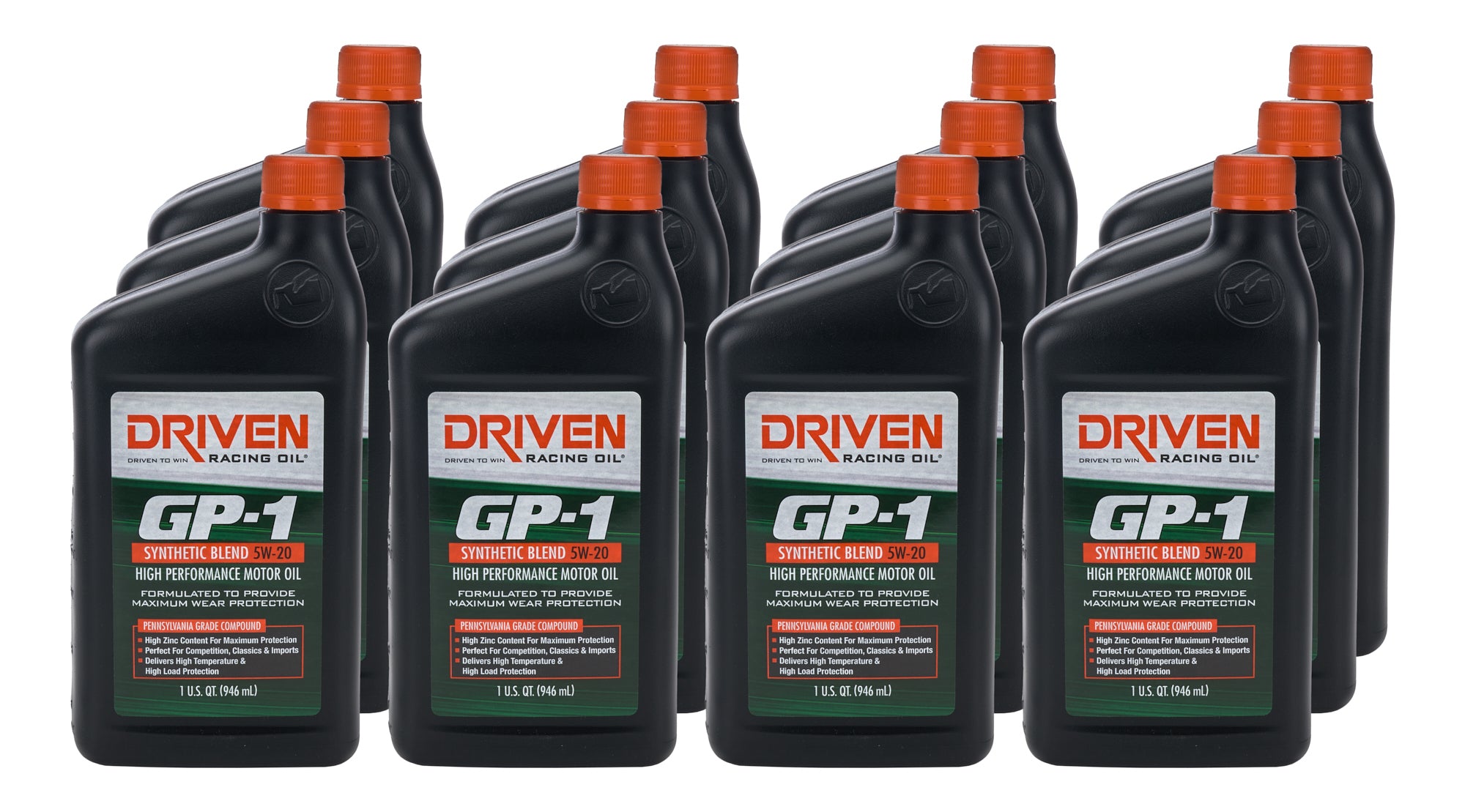 GP-1 5w20 Semi-Synthetic Oil Case 12 x 1 Quart image 0