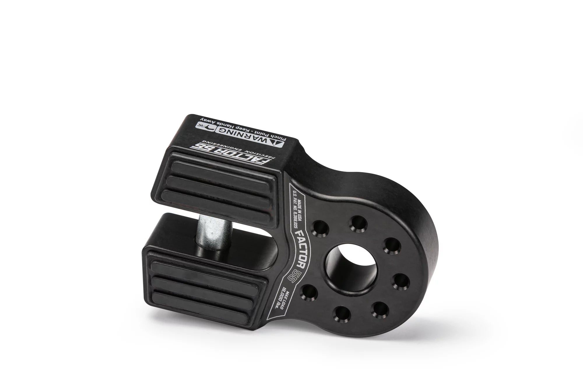 Flatlink Winch Shackle Mount Black image 0