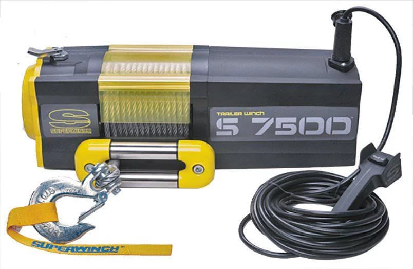 S7500-7500# Winch w/Roller Fairlead image 0