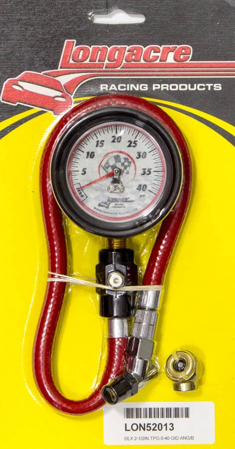 Tire Gauge 0-40PSI 2.5in GID Deluxe image 0