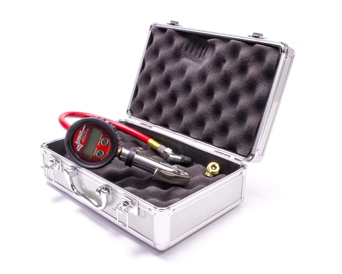 Tire Gauge Digital 0-60 PSI Quick Fill image 0