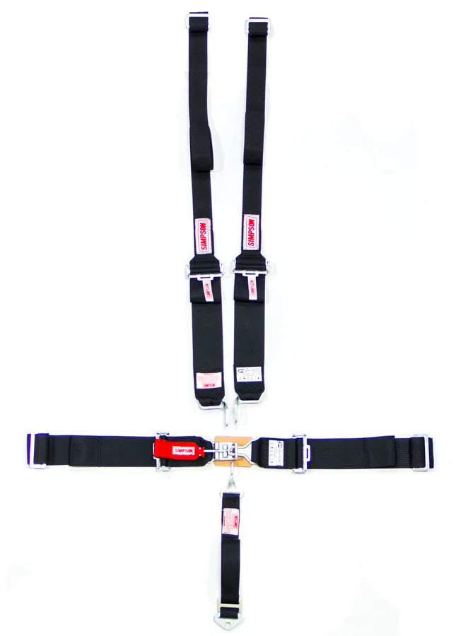 Harness Set 5pt HANS L/L W/A P/D Black image 0