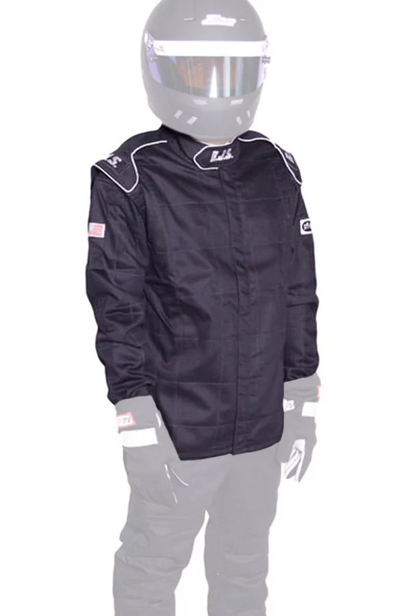 Jacket Black 3X-Large SFI-3-2A/5 FR Cotton image 0