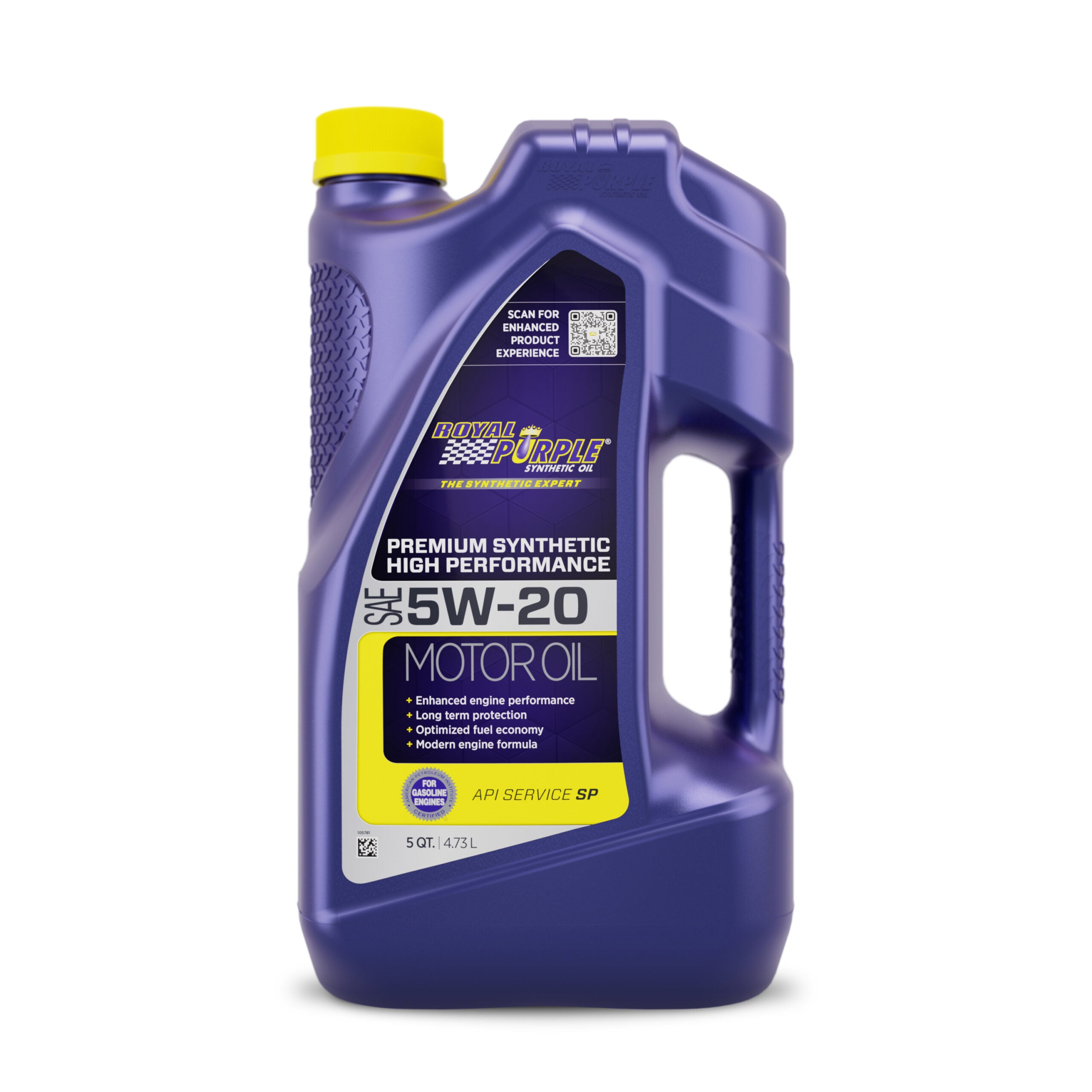 5w20 Multi-Grade SAE Oil 5 Quart Bottle image 0