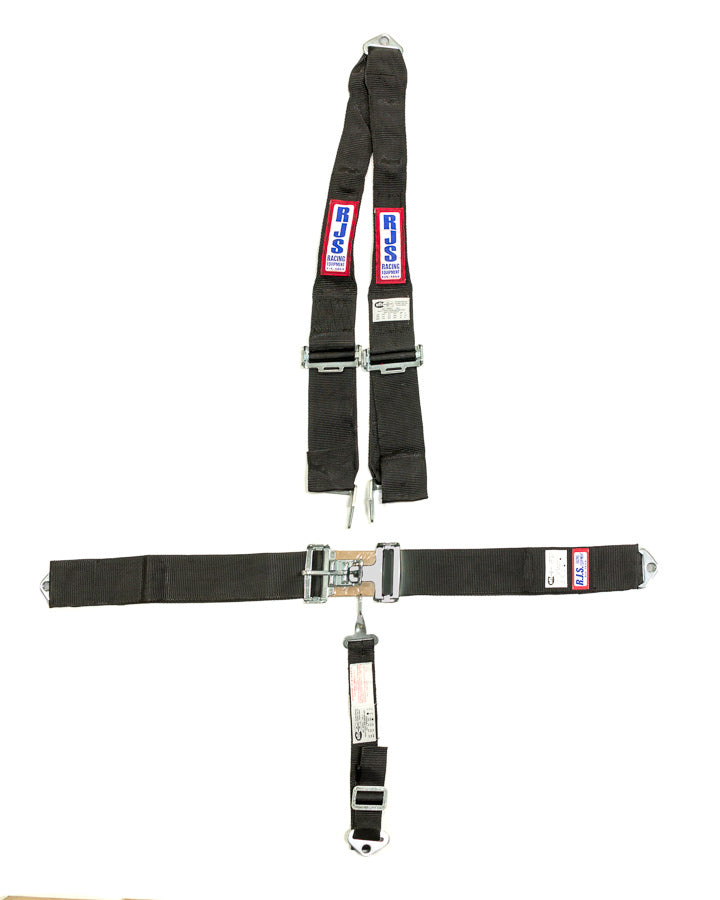 5-pt Harness System L&L w/Hans BK image 0