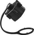 Screw on Vent Cap Black image 0