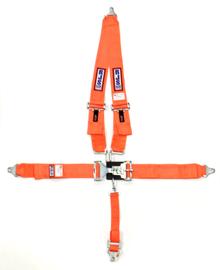 5-Pt Harness System ORG Shoulder Mount 2in Sub image 0