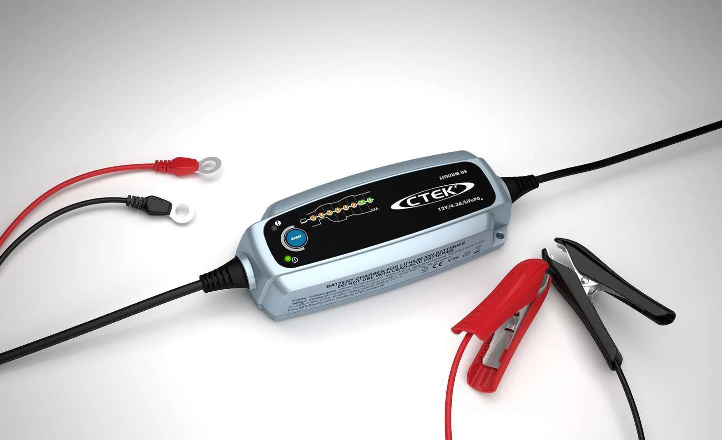 Battery Charger Lithium 12v US image 0