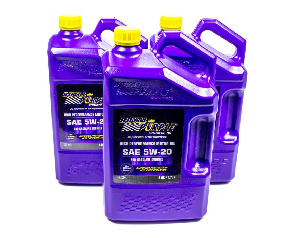 5W20 Multi-Grade SAE Oil 3x5-qt Bottles image 0