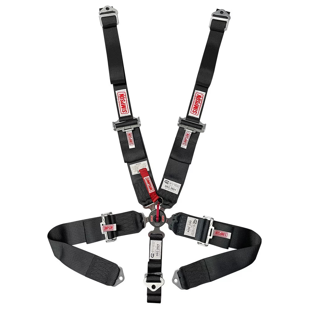 5PT Harness System CL P/D HNR B/I IND 55in BK image 0