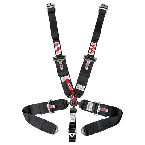5PT Harness System CL P/D HNR B/I IND 55in BK image 0