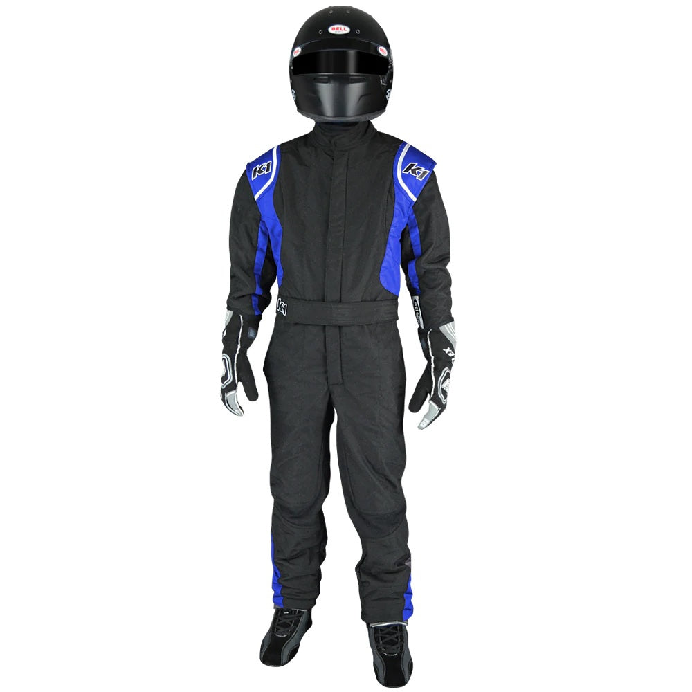 Suit Precision II 5X- Small Black/Blue image 0