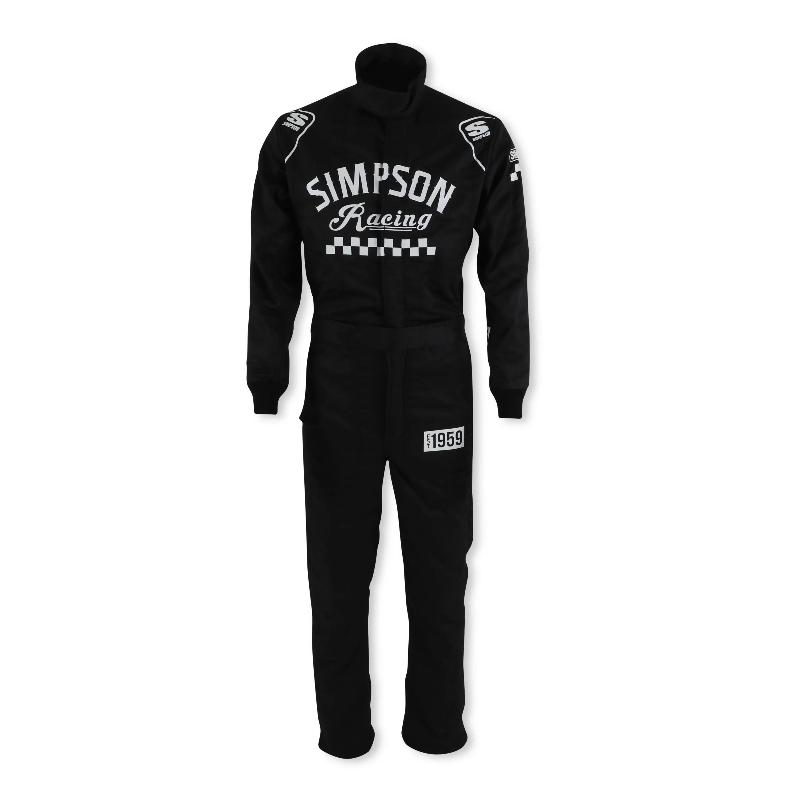 Suit Checkers Medium Black SFI 3.2A/5 image 0