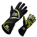 Gloves Flight Large Black-Flo Yellow image 0