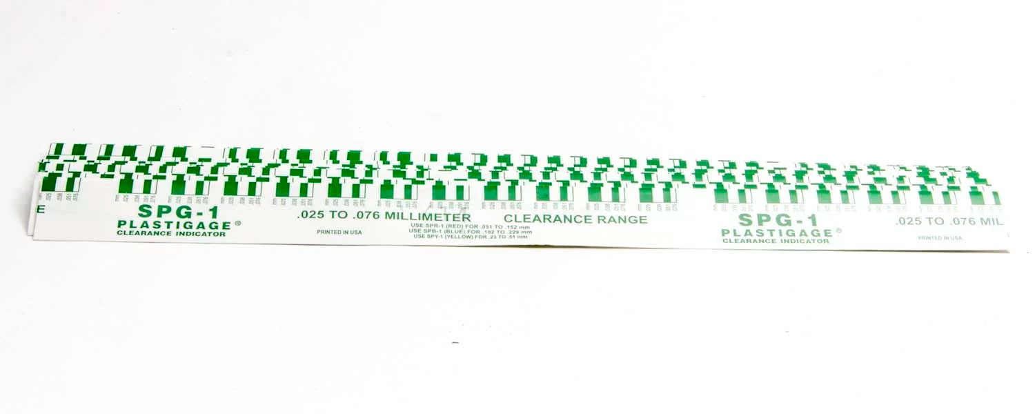 .001in-.003in Plastigage Green image 0
