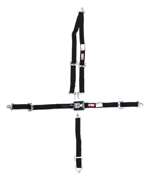 2in Jr Drag Harness BK image 0