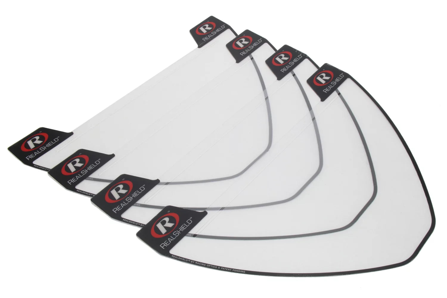RealShield Hat Face Shield 4pk ANSI Cert image 0