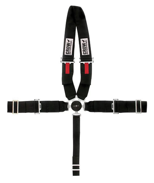 Cam Lock 5 Point Wrap Around Pull Up Adj Black image 0