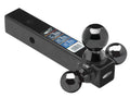 Tri-Ball Ball Mount 2in Sq. Solid Shank w/Black image 0