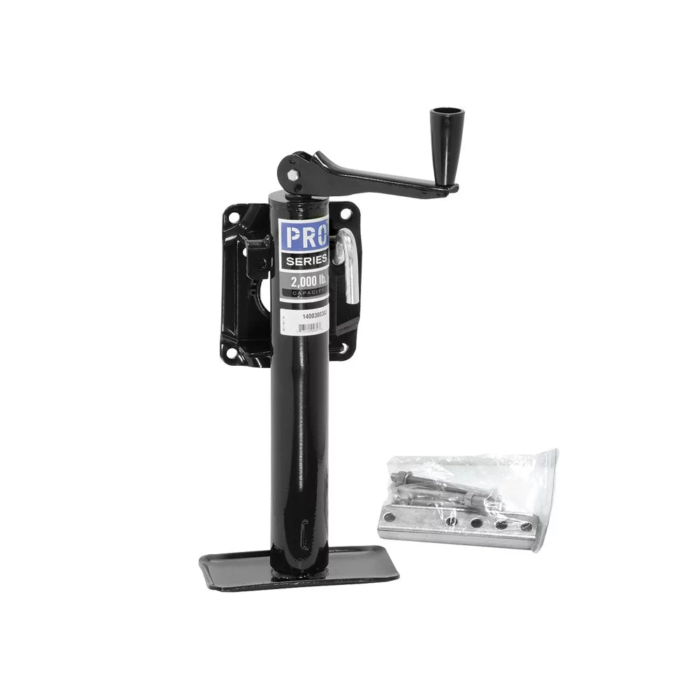 Pro Series Bolt-On Jack Topwind 2000 lbs. w/Foot image 0