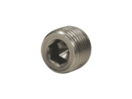 MCP315 Steel 1/8 Pipe Plug (sold each) image 0