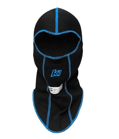 Balaclava Head Sock Black Single Layer image 0
