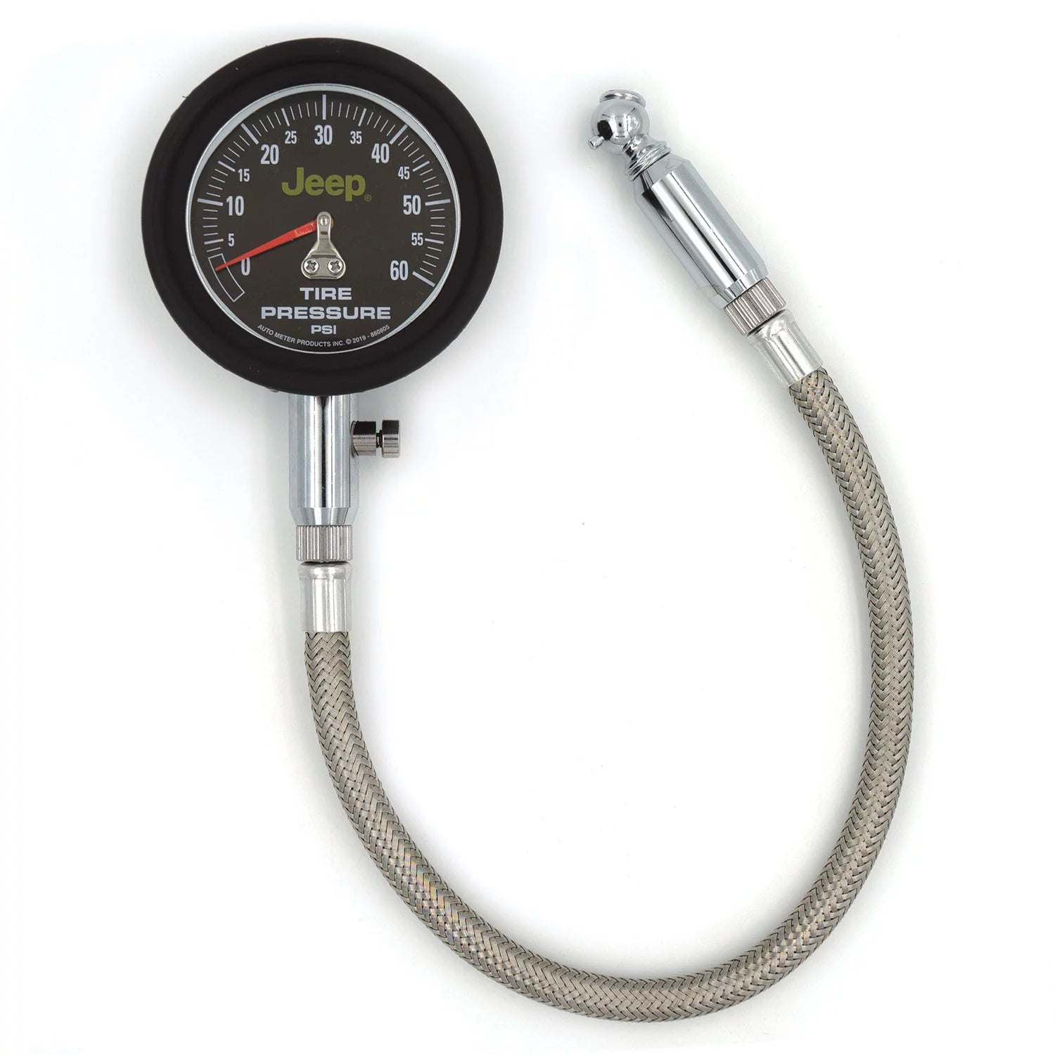 Tire Pressure Guage 0-60 Psi w/Jeep Logo image 0