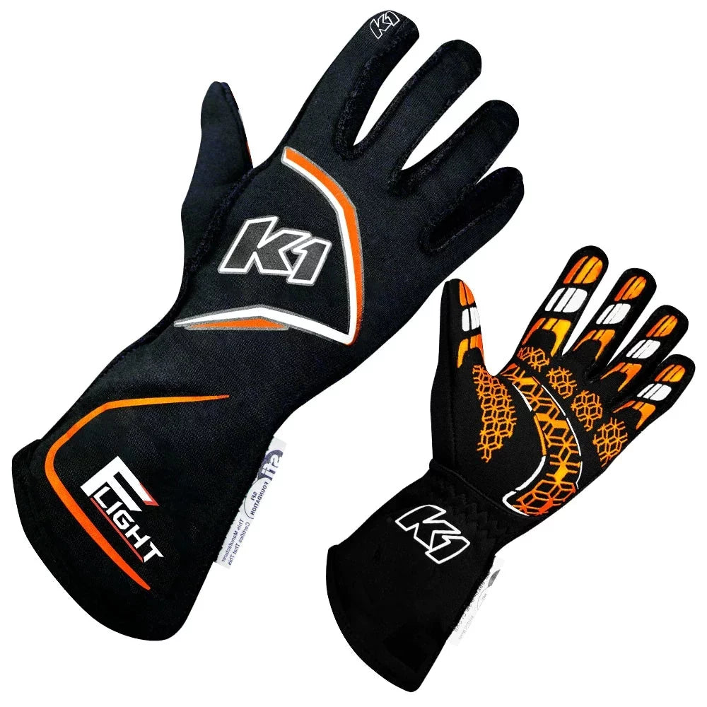 Gloves Flight XX-Large Black-Flo Oragne image 0