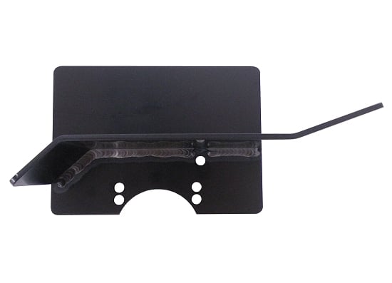 [ACGS-BP] Black Heavy Duty Chain Guard No Slots In Shield image 0