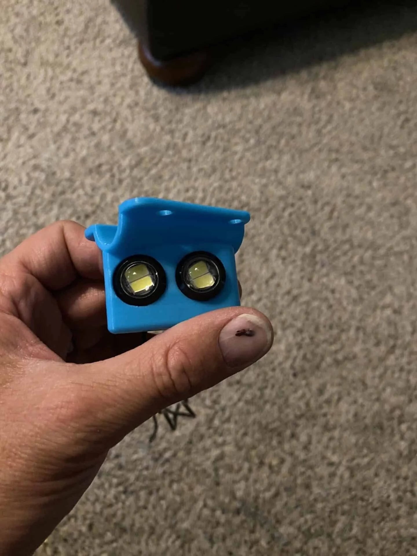 Clamp on Jr Dragster headlights angled image 5