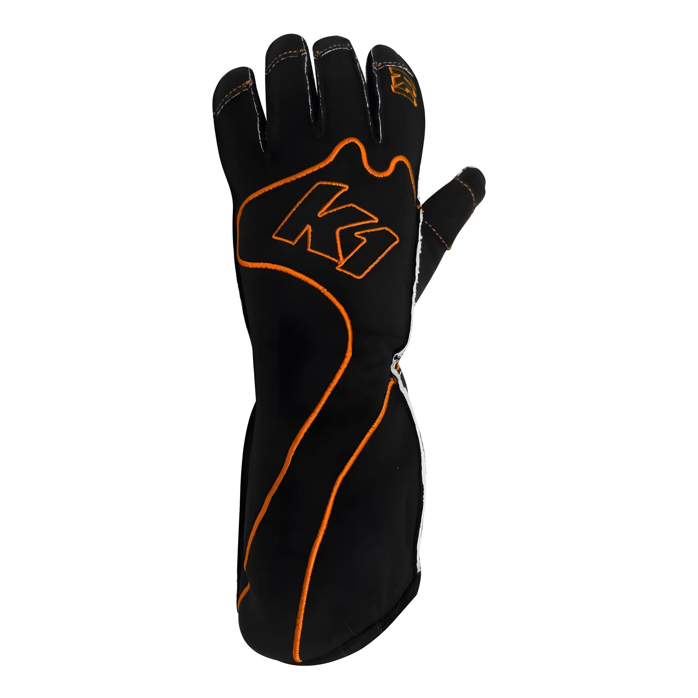Gloves Karting RS1 Youth 2X-Small Black/Orange image 0