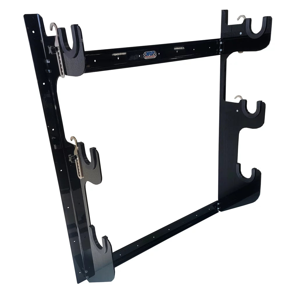 Axle Rack Wall Mount 1 Rear and 2 Fronts Blk image 0
