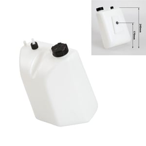 Plastic 5 Liter Upright Fuel Tank image 0