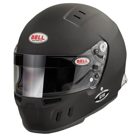 HELMET GT6 7-1/4 FLAT BLACK SA2025 FIA8859 image 0