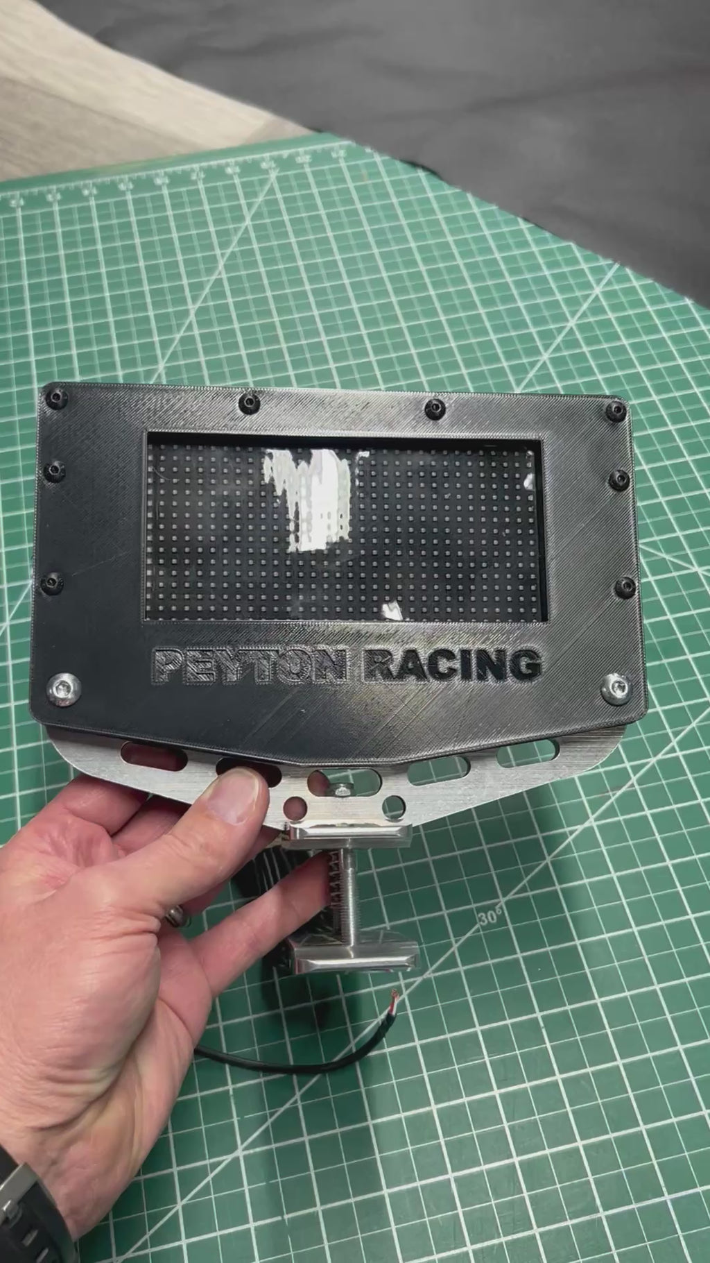 Jr Dragster Digital Dial Board HalfScale_HS1